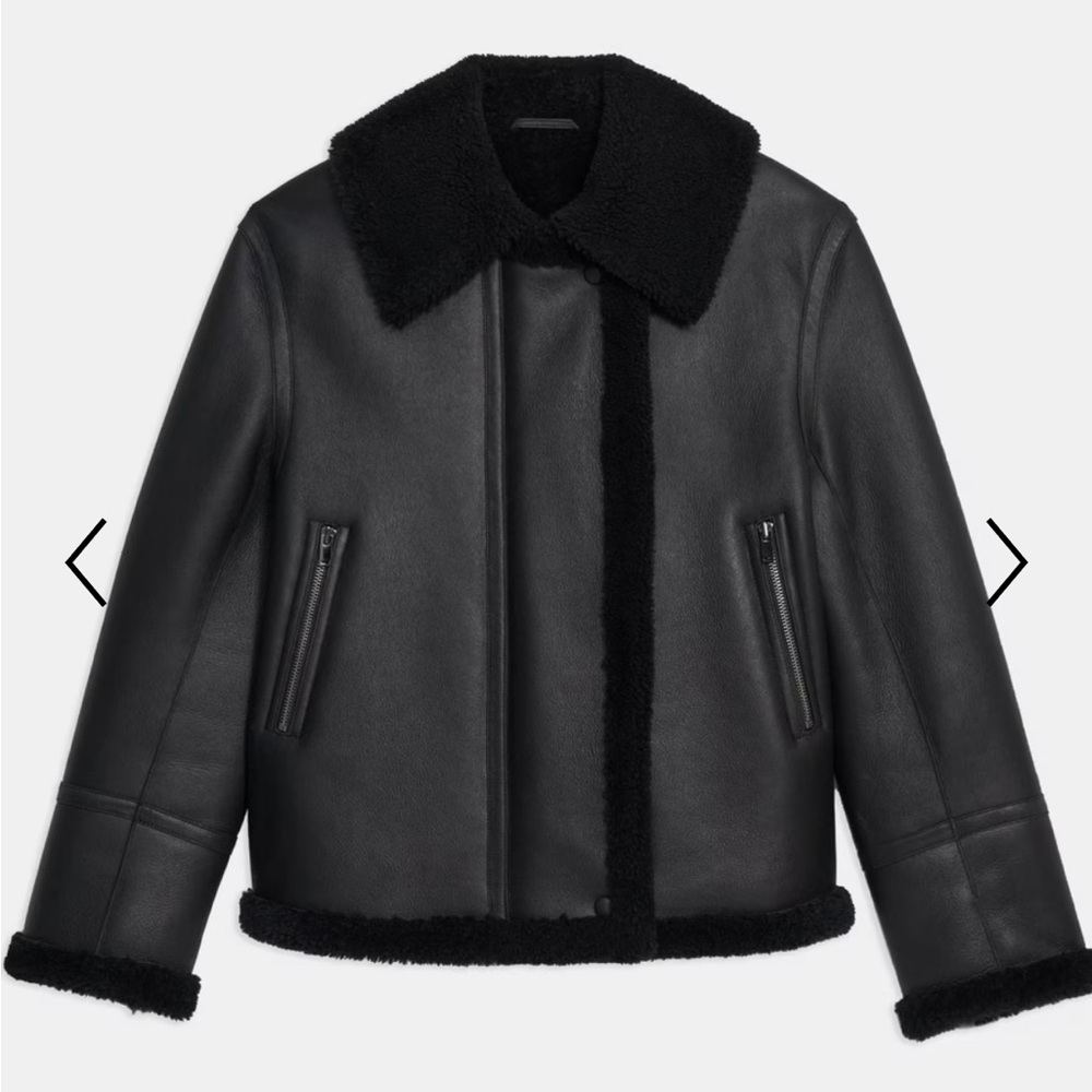 Moto Jacket in Shearling